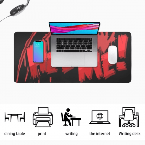 Custom Mousepad 31"x 12"(with Stitched Edges)
