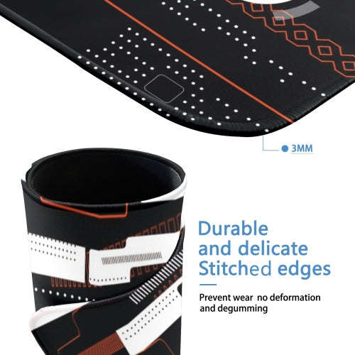Custom Gaming Mousepad 47"x23.5"(with Stitched Edges)
