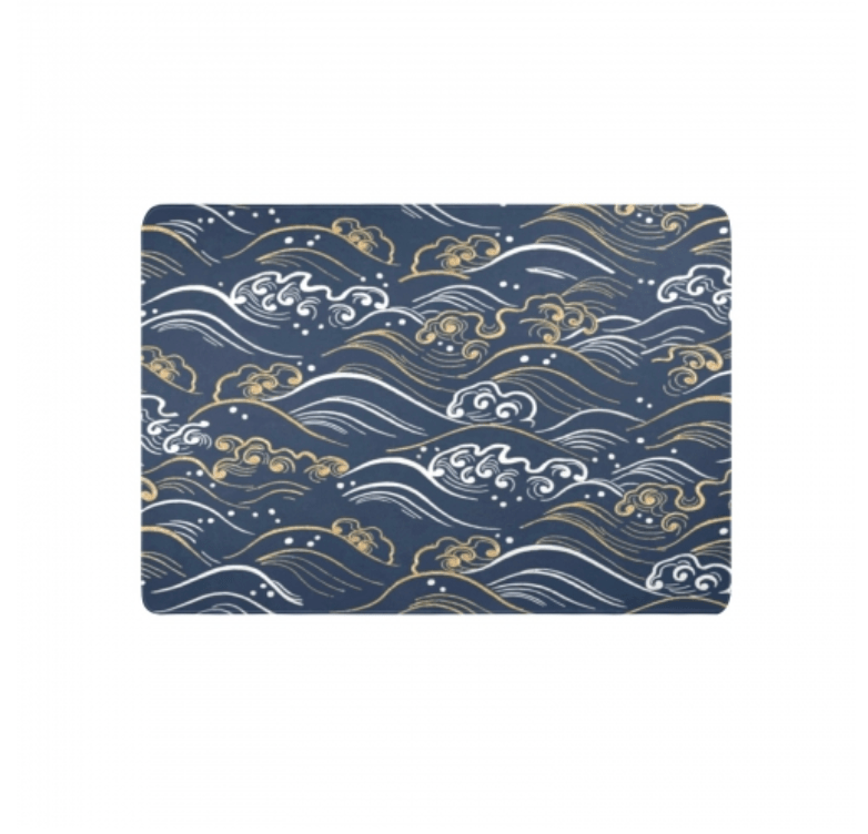 Custom Rectangle Mousepad 12"x10"(with Stitched Edges)