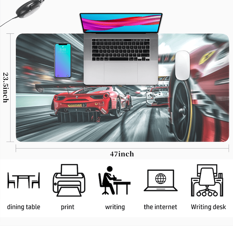Car Racing Gaming Mousepad