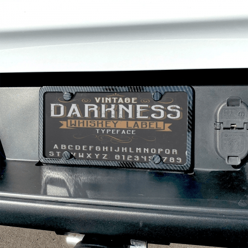 Custom License Plate