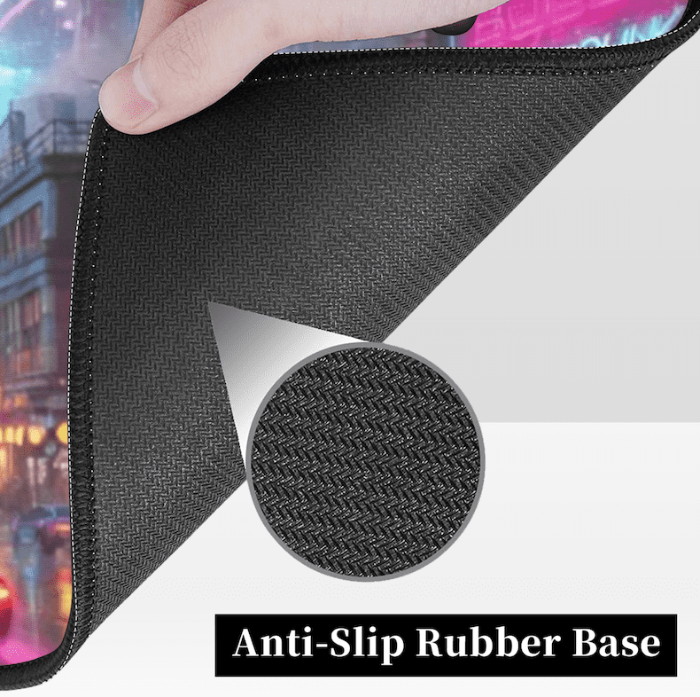 Cyber Cityscape Mousepad
