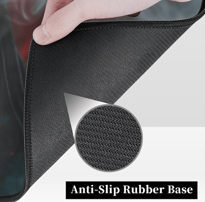 Hoodie in Red Smoke Mousepad