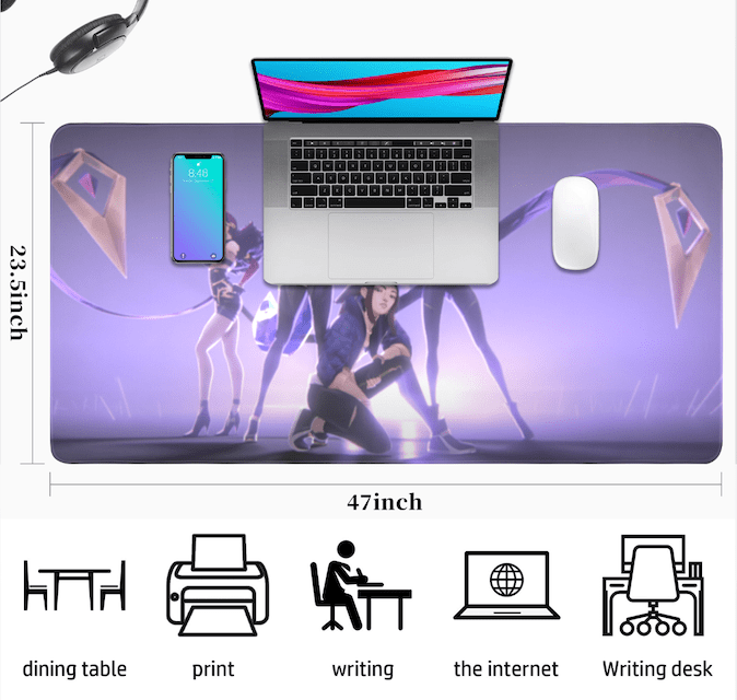 K/DA Album Art Mouse Pad