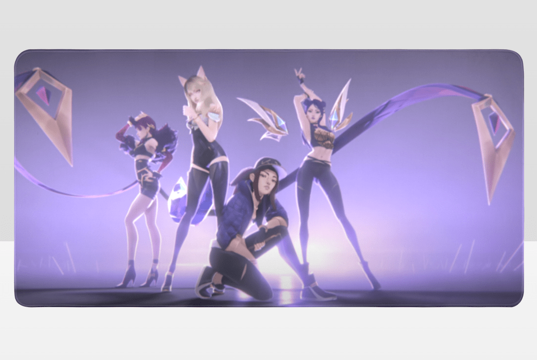 K/DA Album Art Mouse Pad