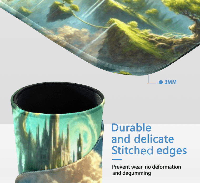 Mystical Floating Island Mousepad