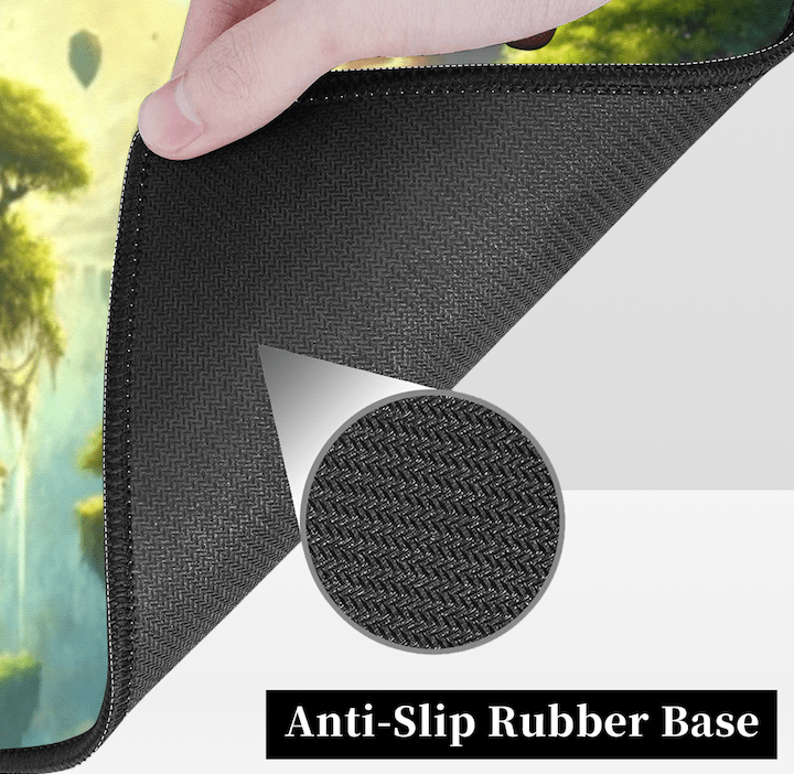 Mystical Floating Island Mousepad