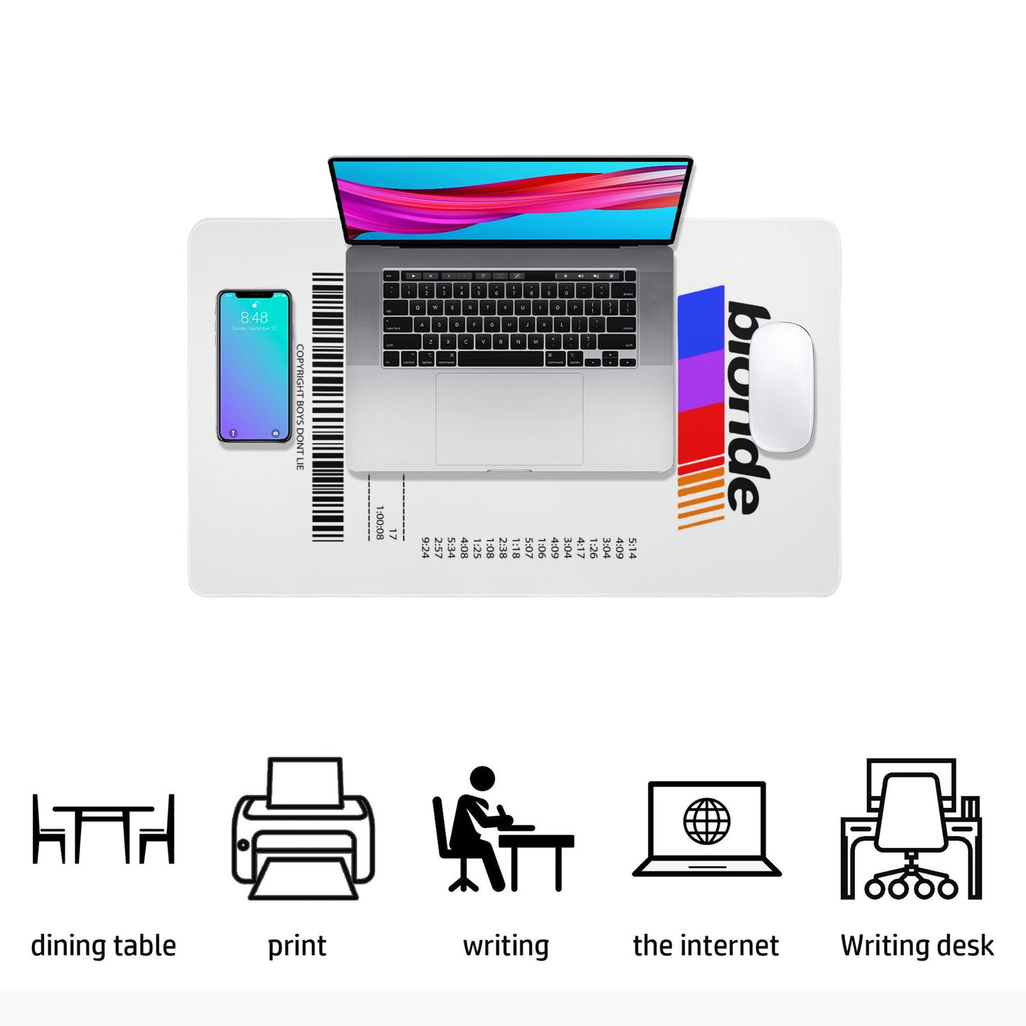 Blonde Frank Ocean Mouse Pad Receipt