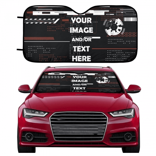 Custom Auto Car Sun Shade 51.6" x 27.6"