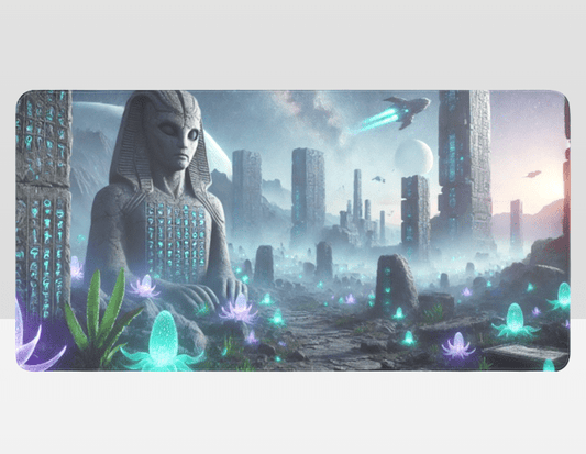 Ancient Alien Ruins Gaming Mousepad