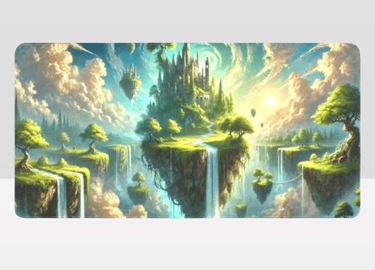 Mystical Floating Island Mousepad