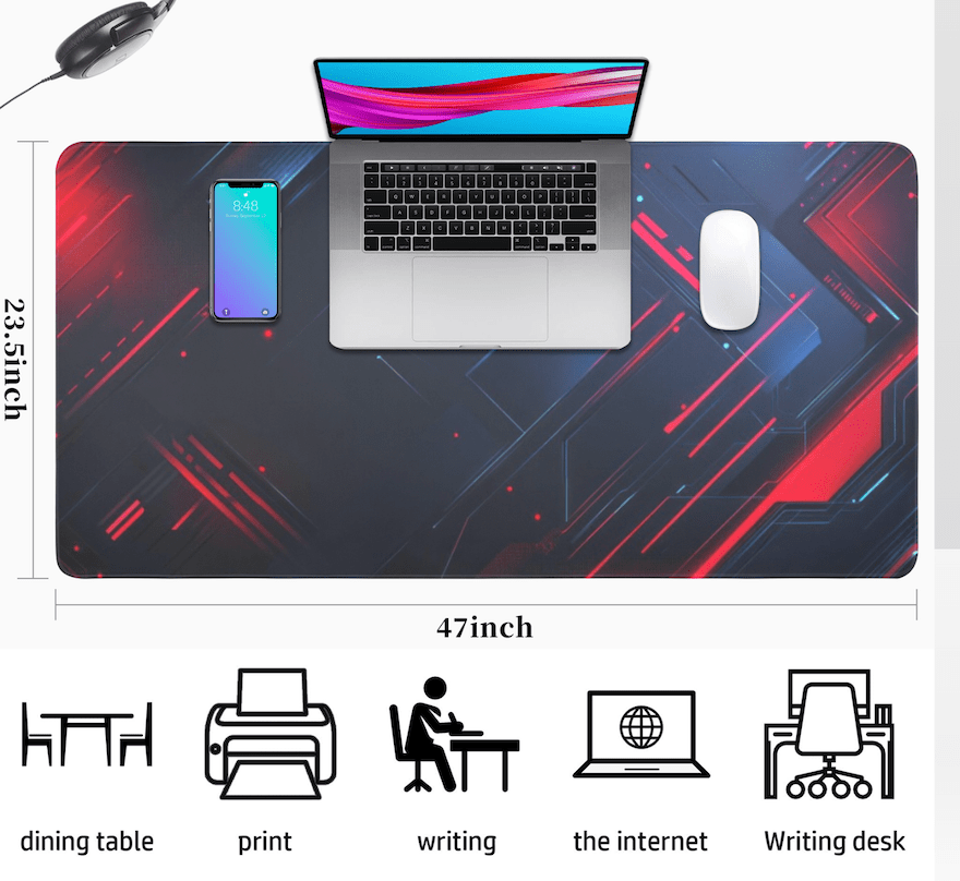 Scifi Gaming Abstract Mousepad